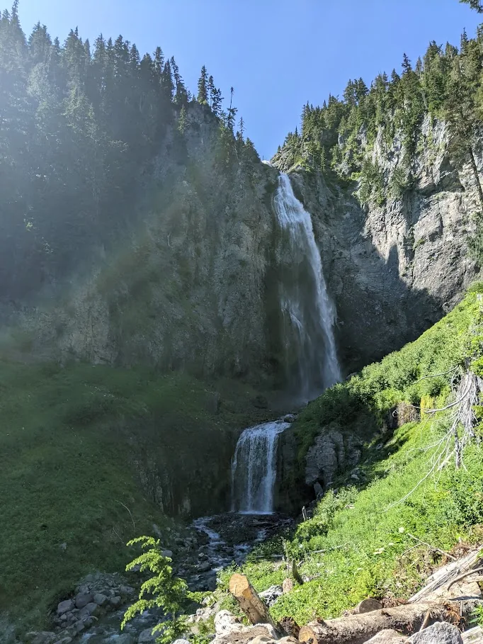 Comet Falls on Van Trump Creek